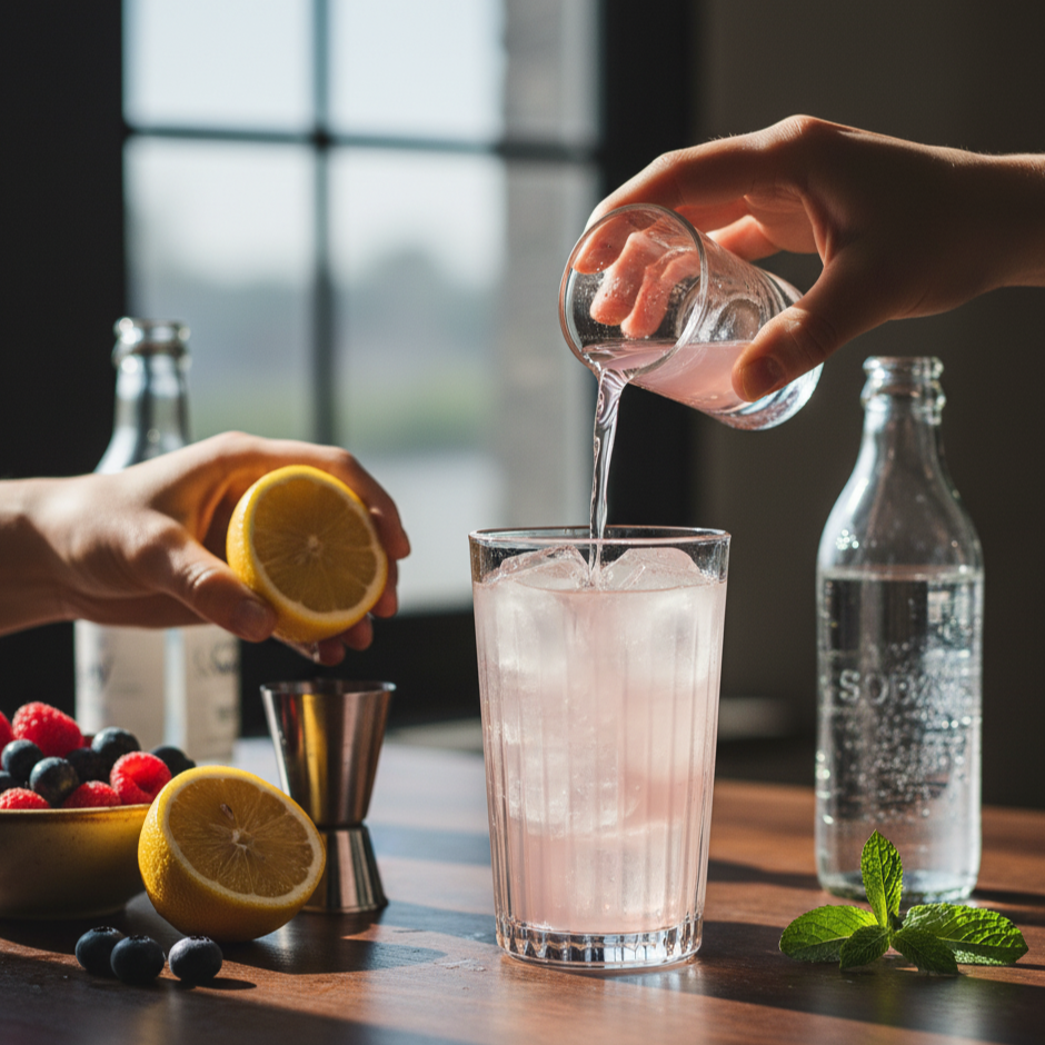 Pink Collins: Ein frischer Wind für deinen Feierabend!