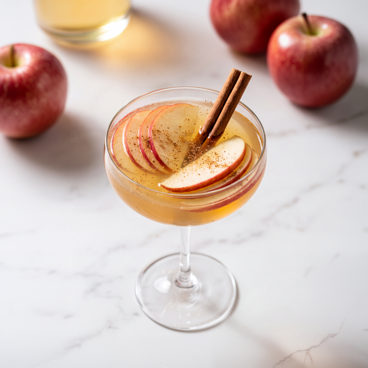 Alkoholfreier Autumn Apple Spritz