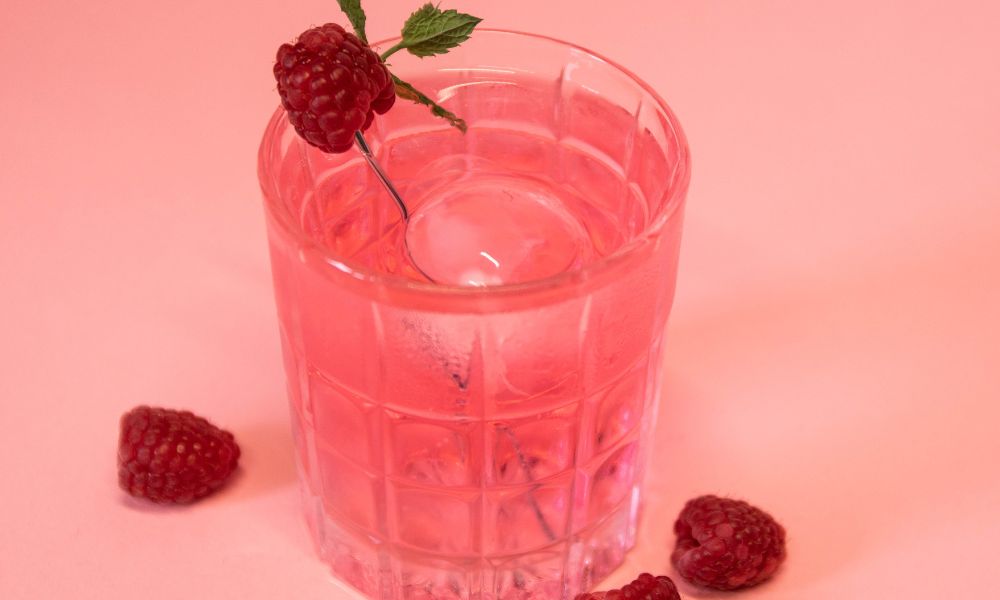 Alkoholfreier Pink Gin Tonic Rezept