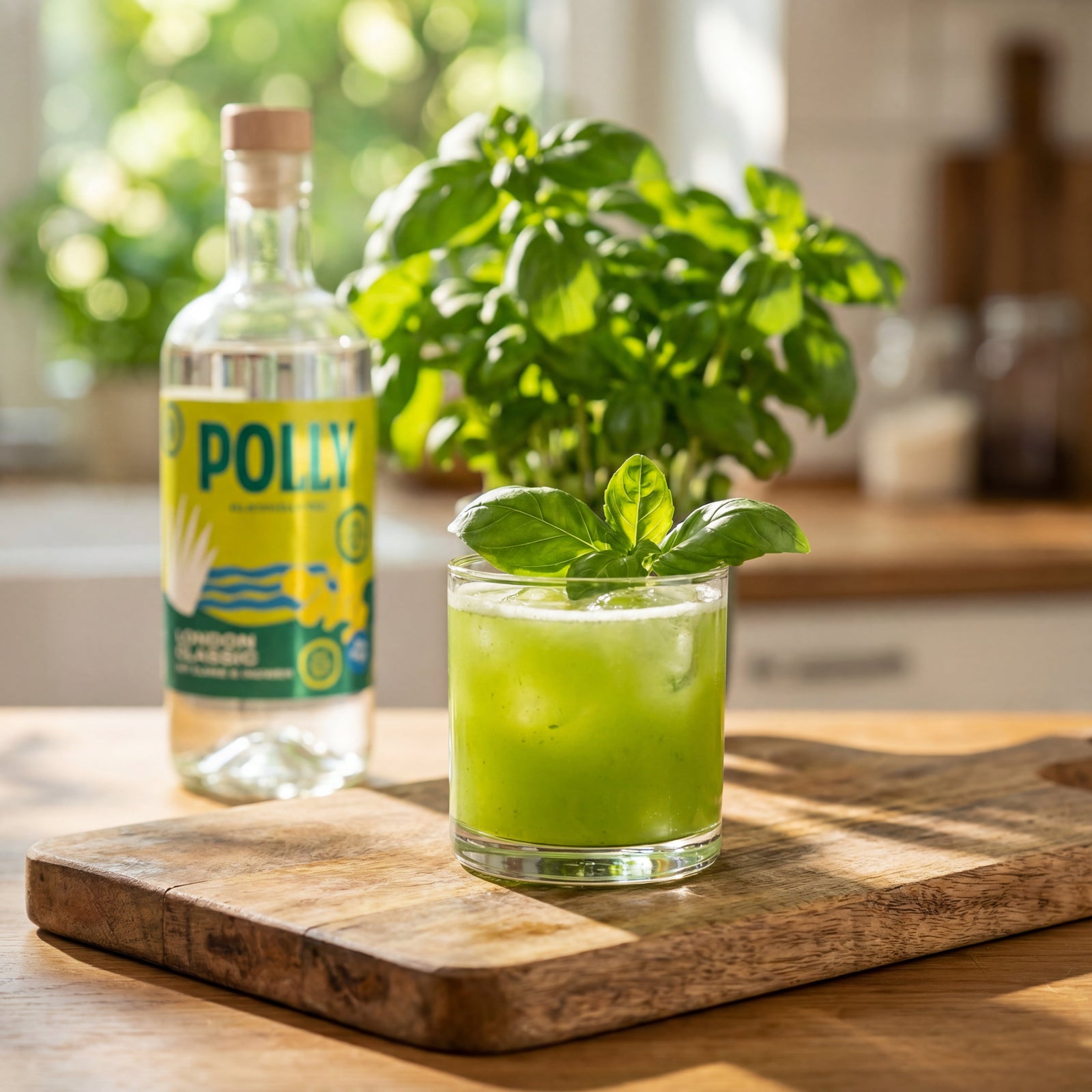 Ein Hingucker für jeden Anlass: der alkoholfreie Basil Smash!