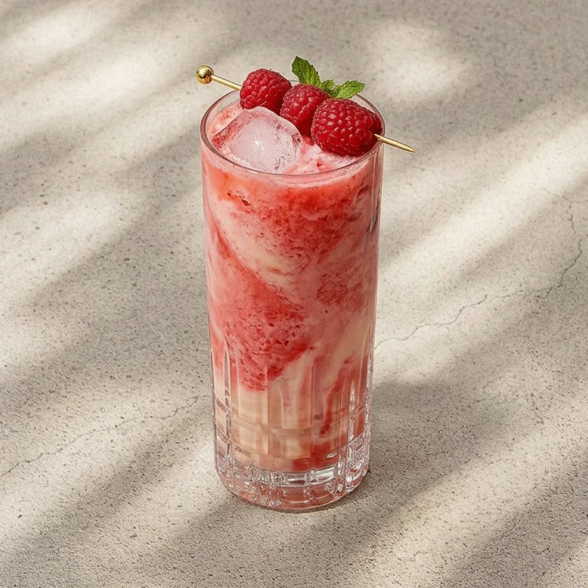 Virgin Berry Colada mit Himbeeren: Dein fruchtiger Self-Care-Moment