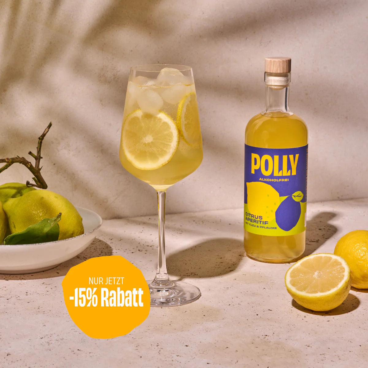 POLLY Citrus Spritz: dein erfrischender Drink mit Yuzu