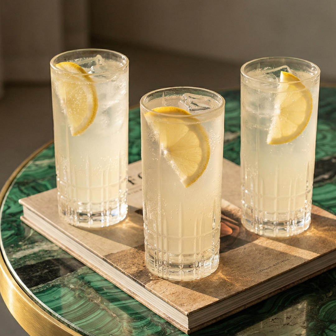 Alkoholfreier POLLY Citrus Tonic: Deine Extraportion Frische im Glas