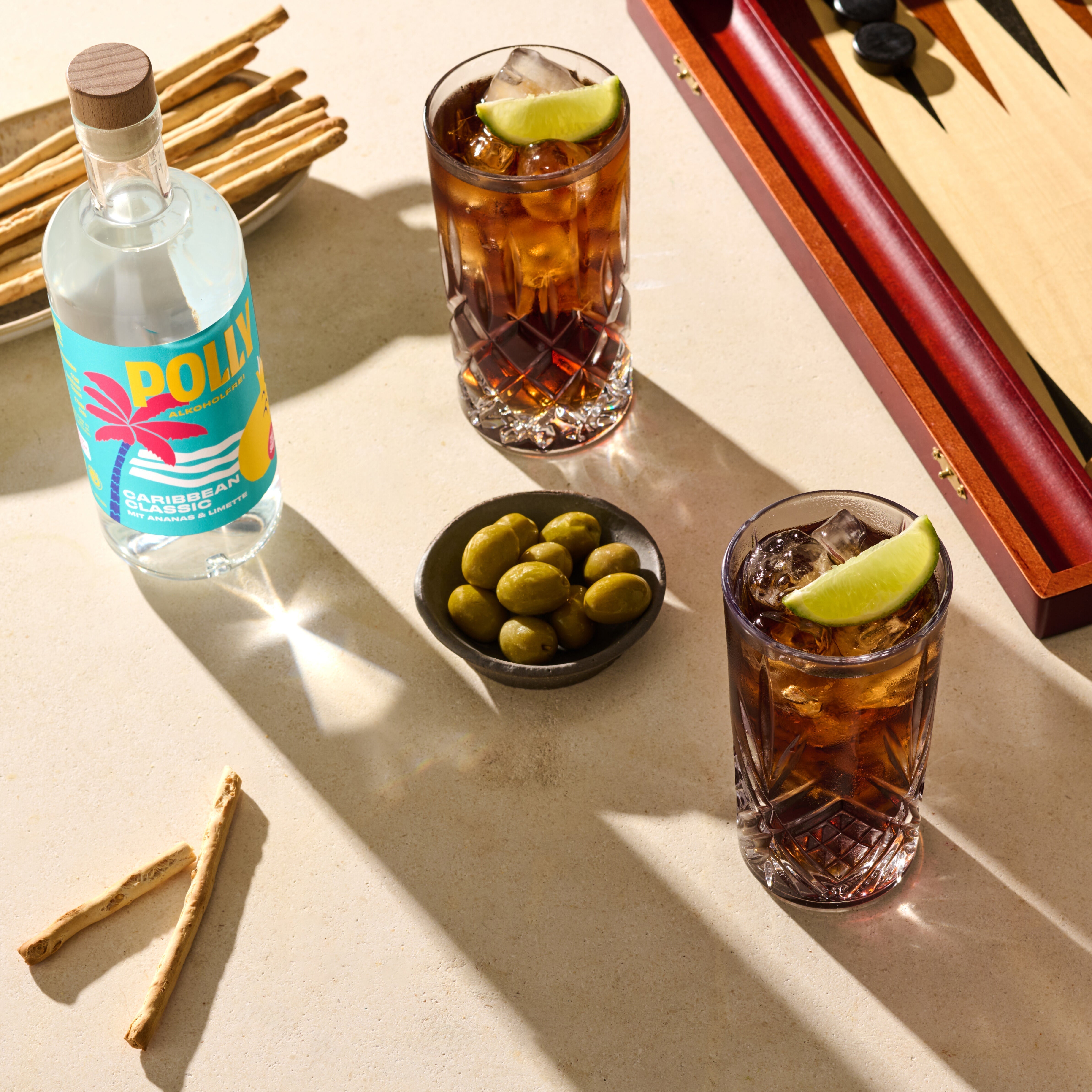 Alkoholfreier Cuba Libre: Karibikflair im POLLY-Stil