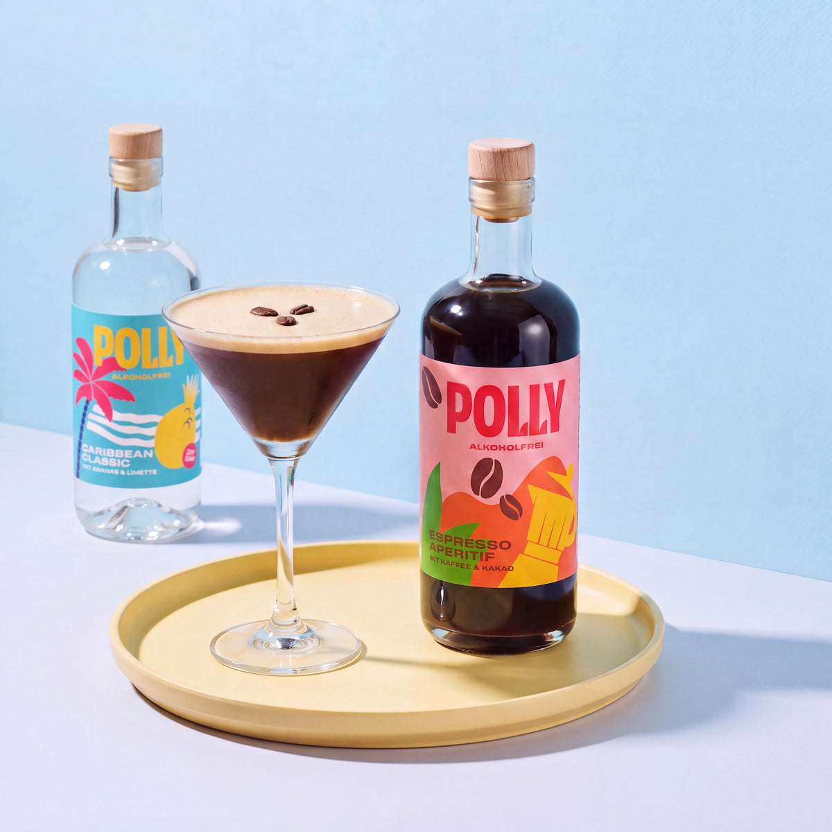 Sonnige Vibes im Glas: Dein alkoholfreier Espresso Caribic!