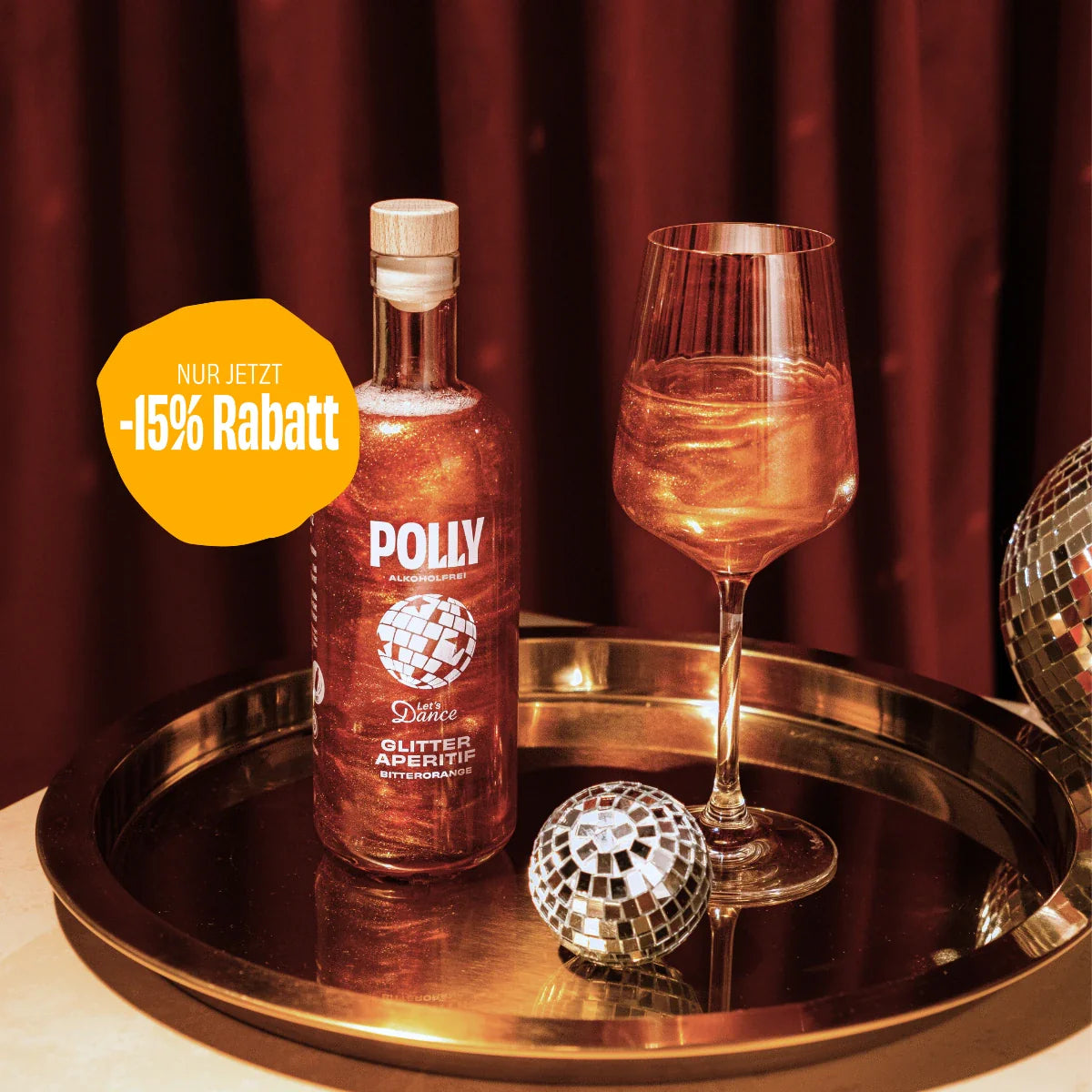 Der Glamour-Drink zur neuen Staffel Let's Dance: Dein alkoholfreier Glitter-Spritz!