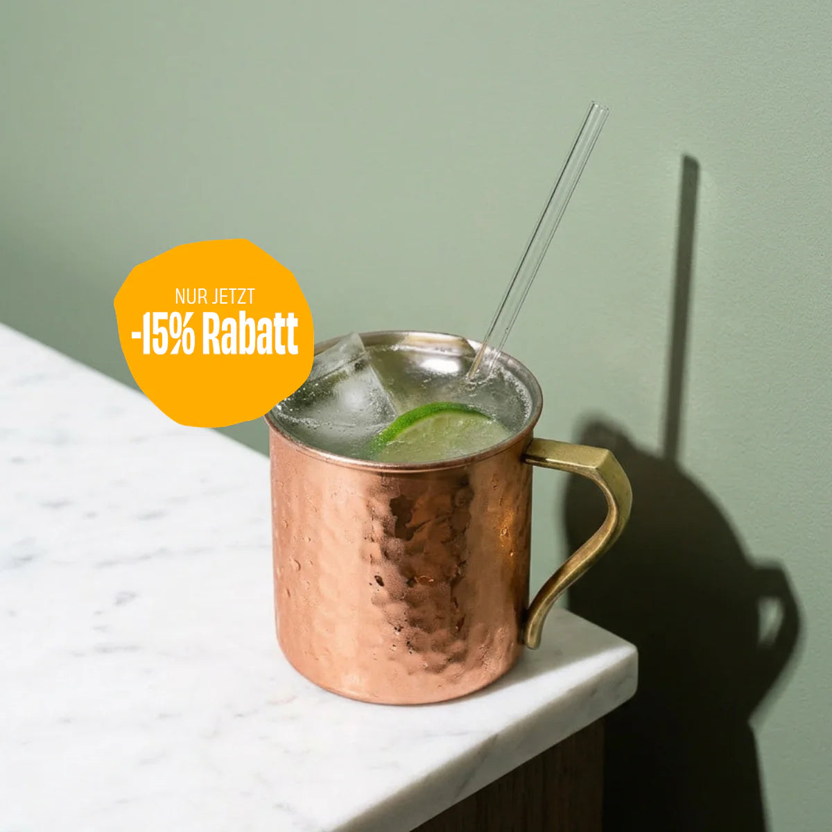 Alkoholfreier London Mule: Dein Mule in der POLLY-Variante
