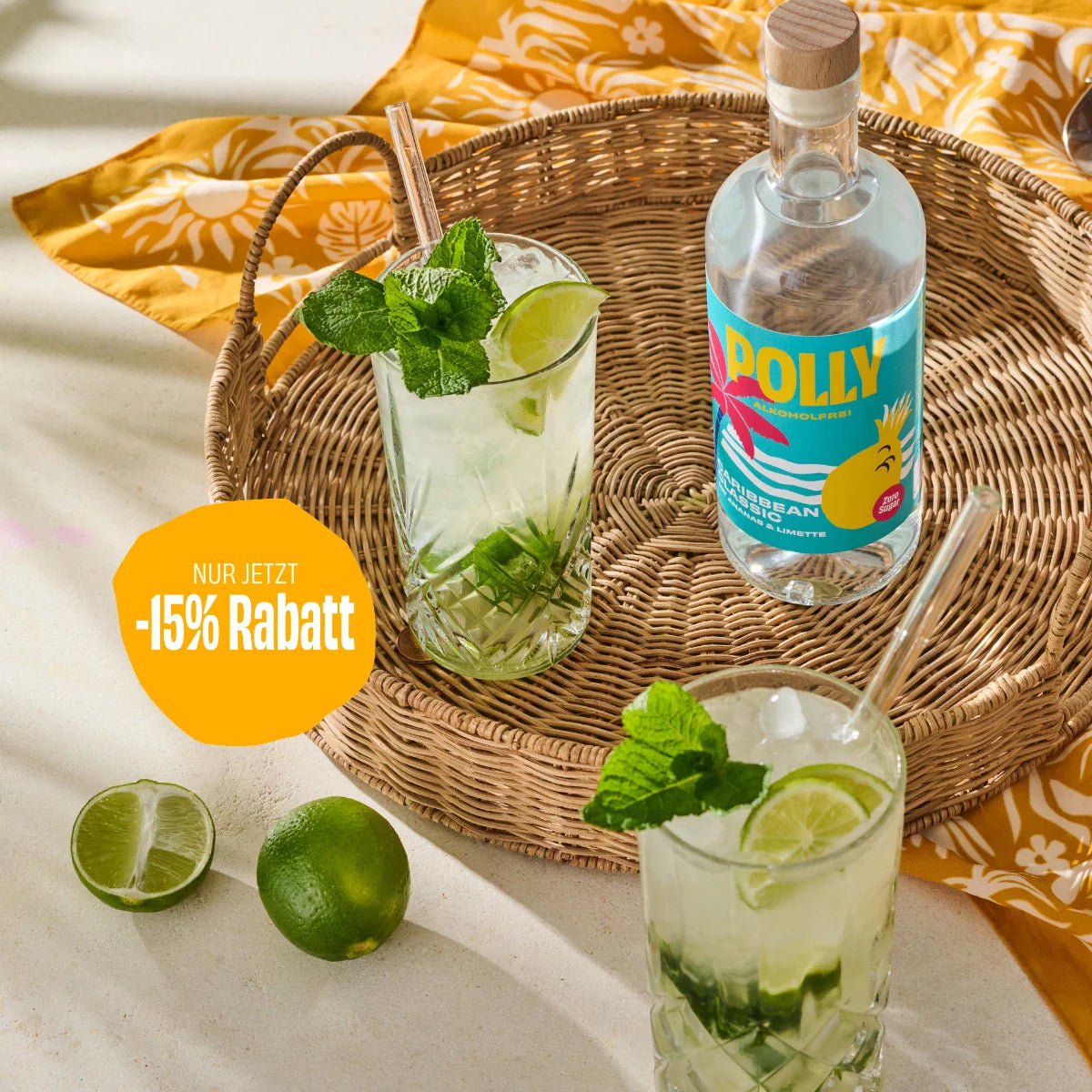Alkoholfreier Mojito mit Bionade: Dein frischer Klassiker neu gedacht