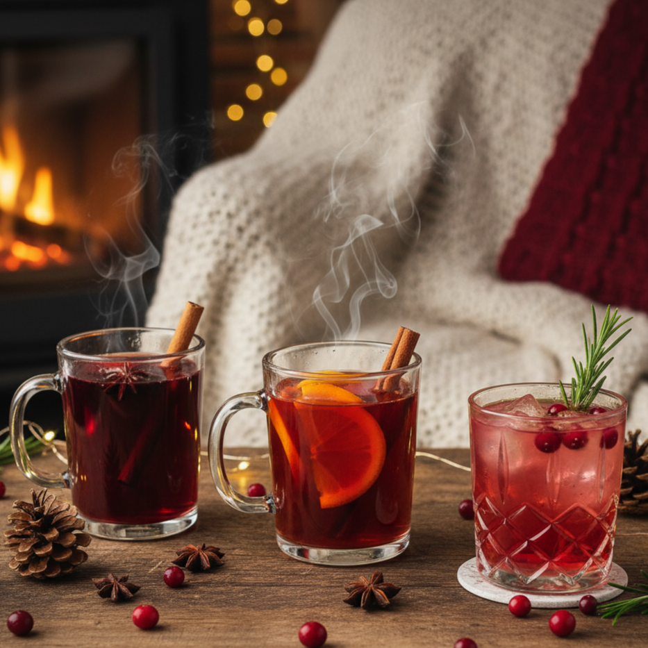 Winterzauber im Glas: 3 alkoholfreie Winter-Aperitifs und Cocktails!