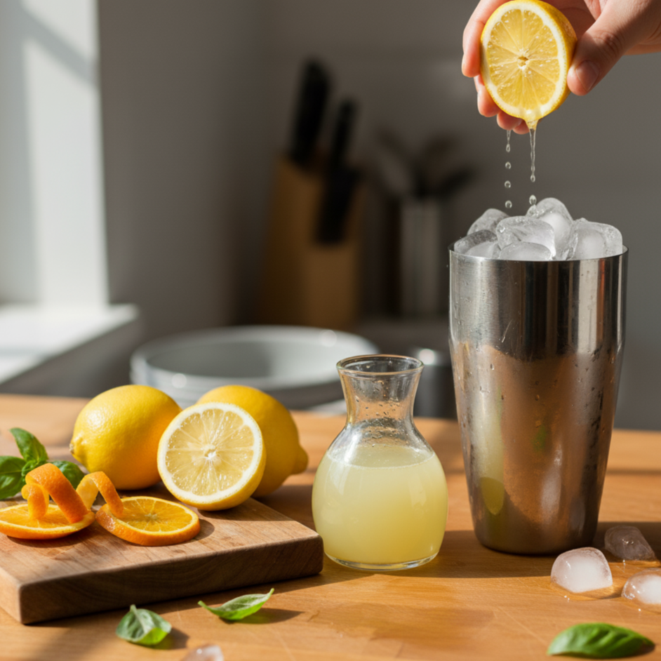 Süß & Sauerlich: Dein alkoholfreier POLLY Amaretto Sour!