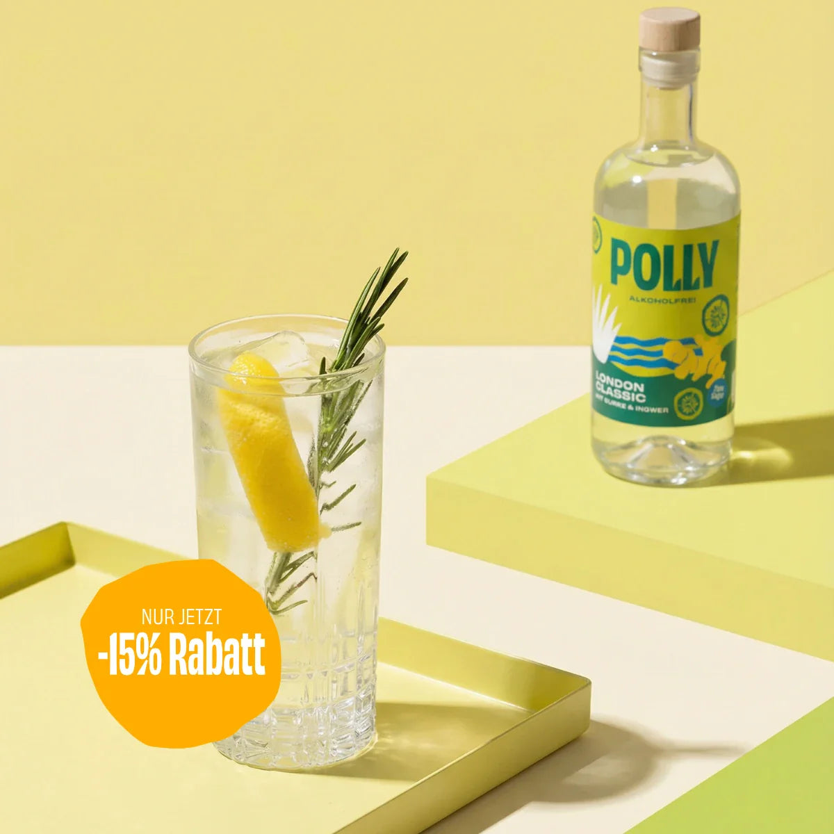 Deine würzig-frische Version des Fizz: der alkoholfreie Rosemary Fizz