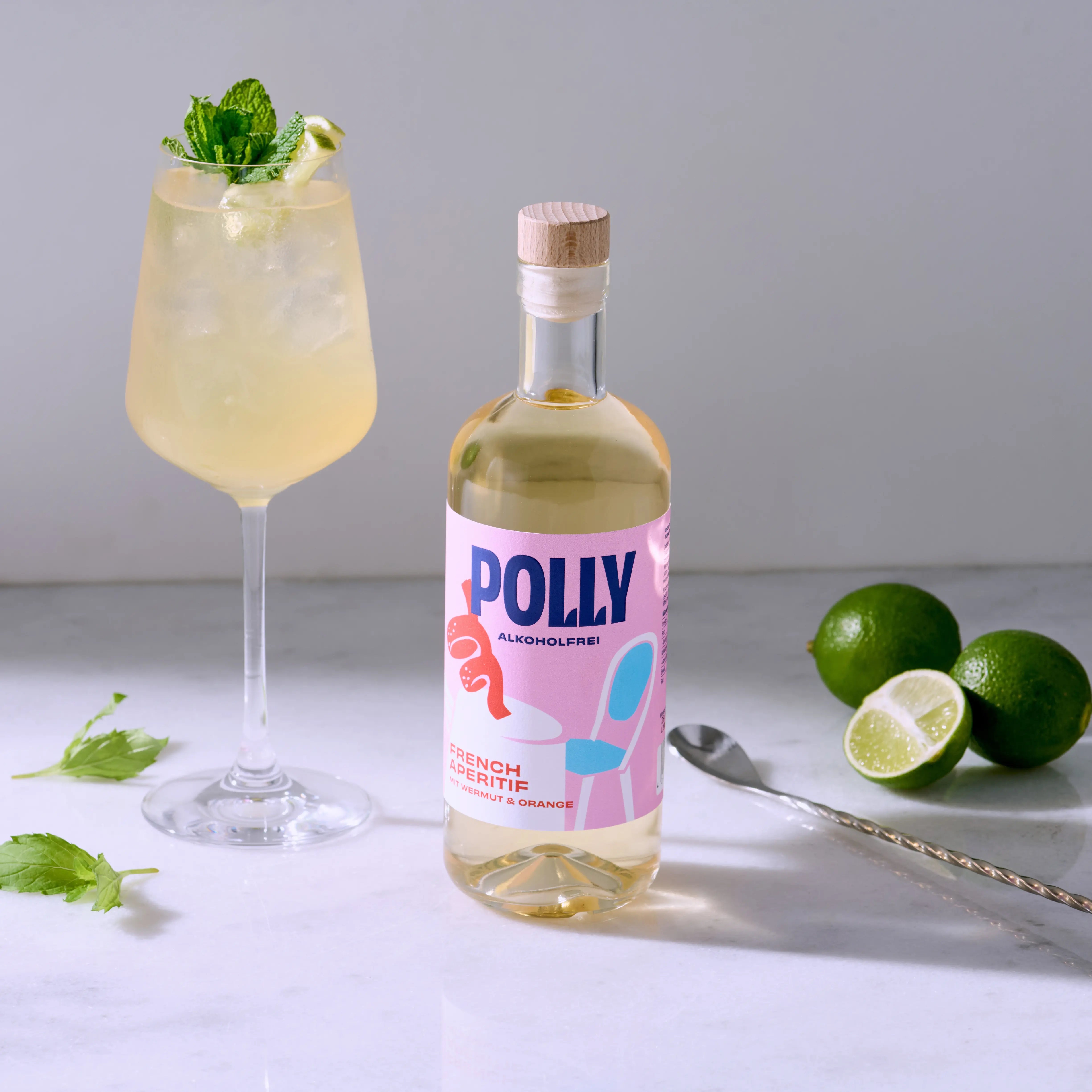POLLY French Aperitif 500 ml – alcohol-free aperitif