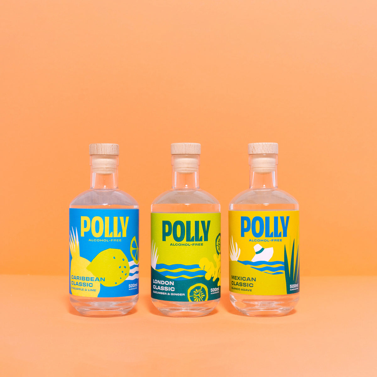 POLLY 3-pack Mix Bundle – Sugar-free