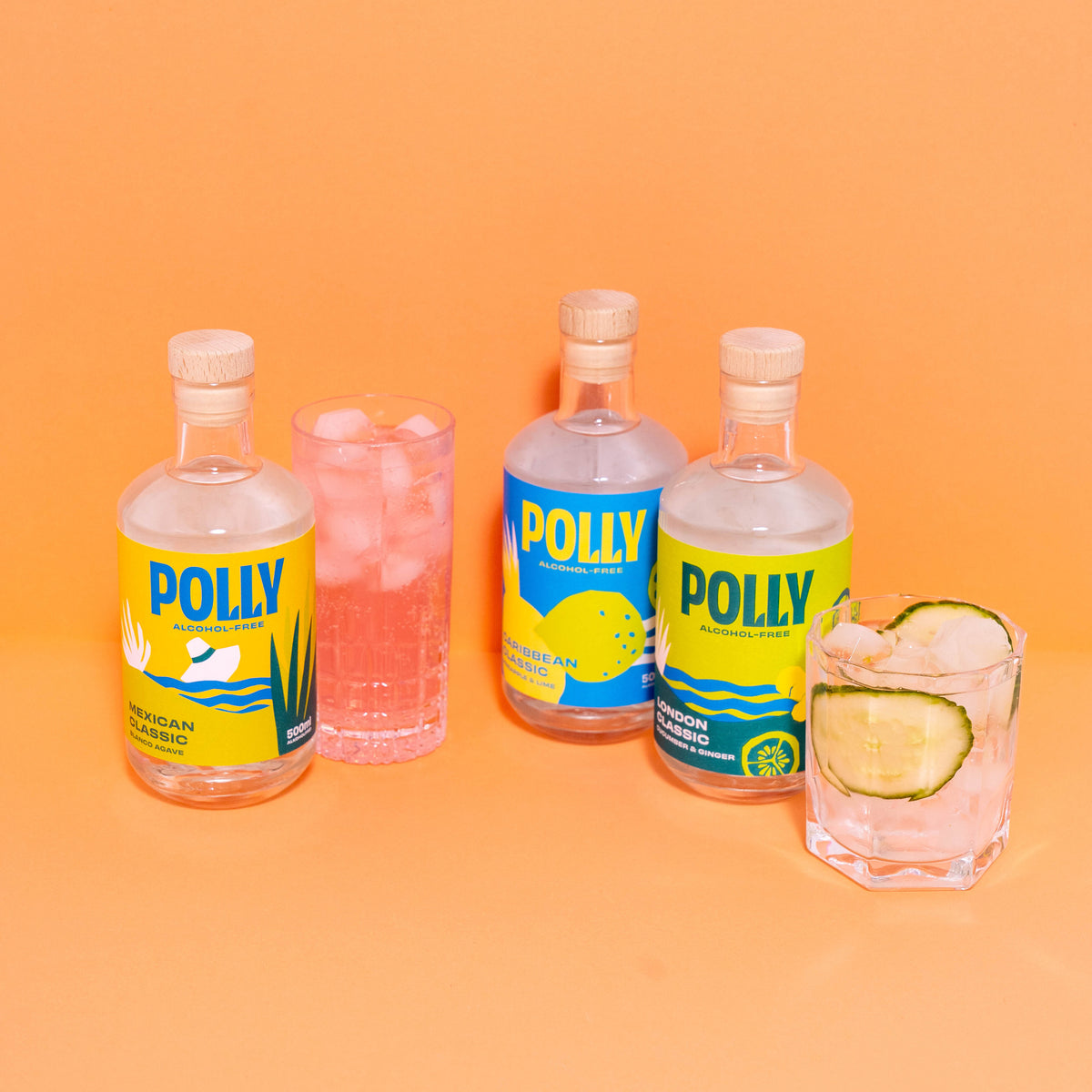 POLLY 3-pack Mix Bundle – Sugar-free
