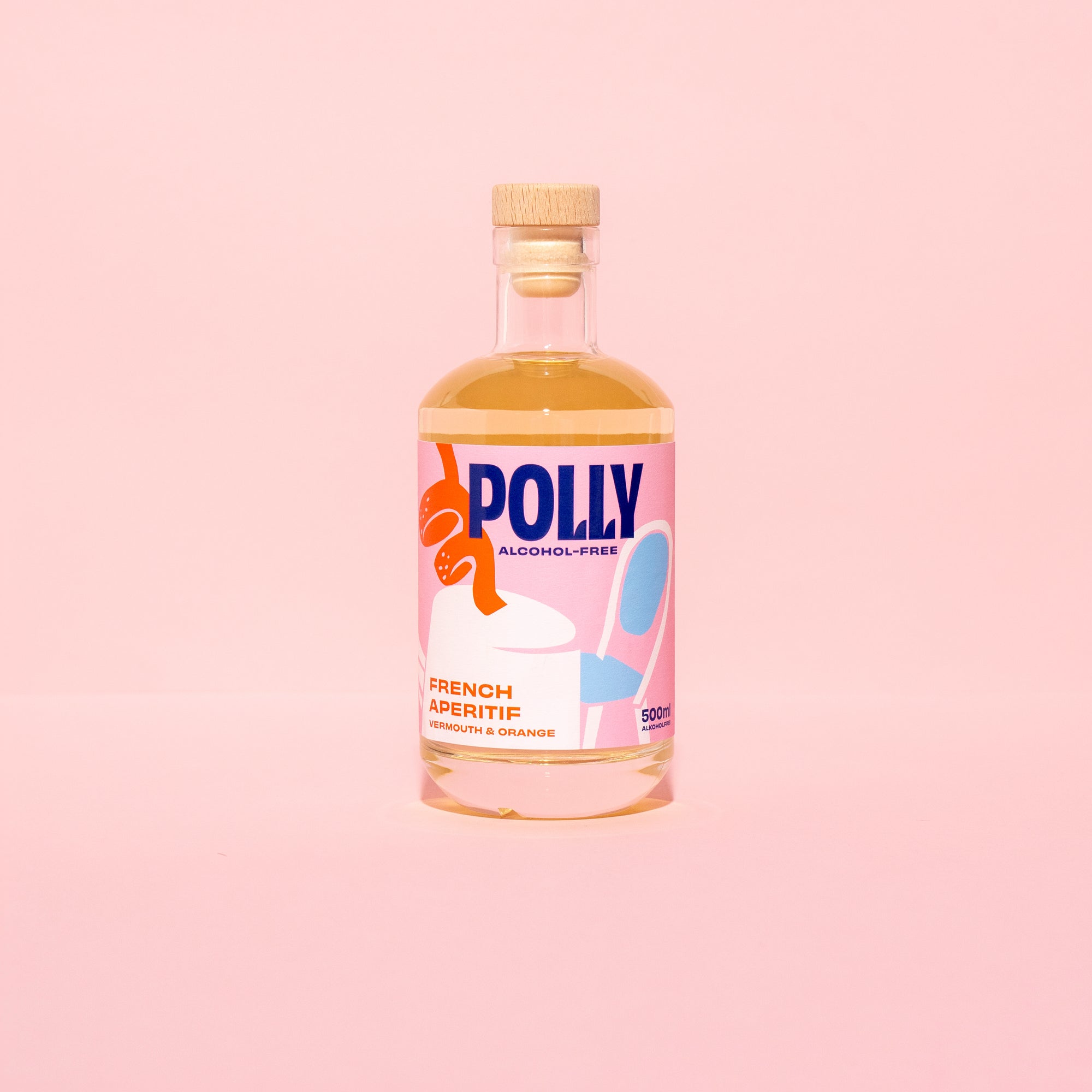 POLLY French Aperitif 500 ml – alcohol-free aperitif