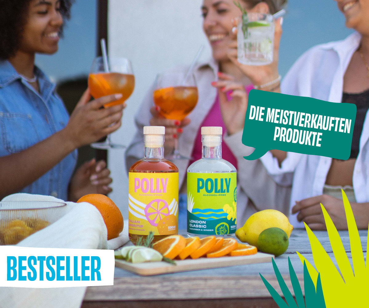 POLLY Bestseller Alkoholfreie Gin und Aperitif Alternativen