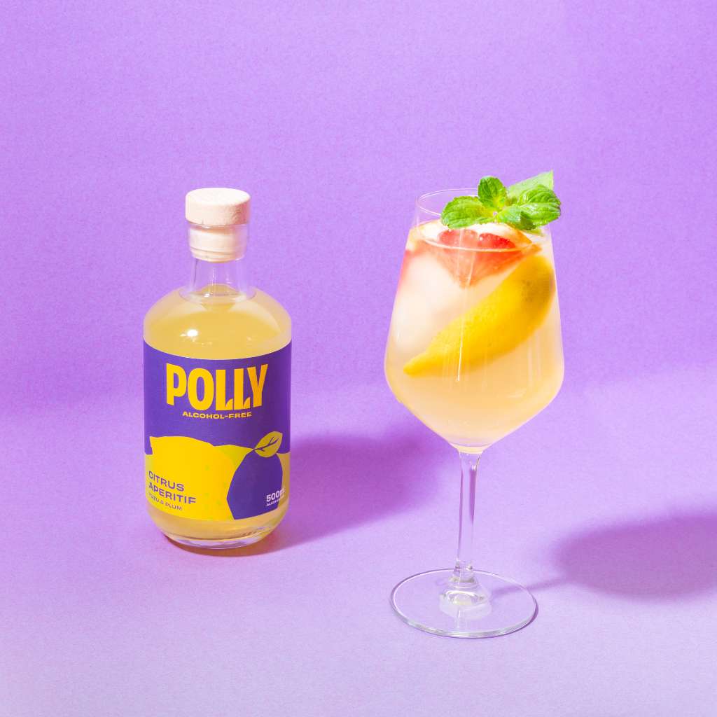 POLLY Citrus Aperitif | Alkoholfreie Limoncello Alternative POLLY Citrus Aperitif | Alkoholfreie Limoncello Alternative