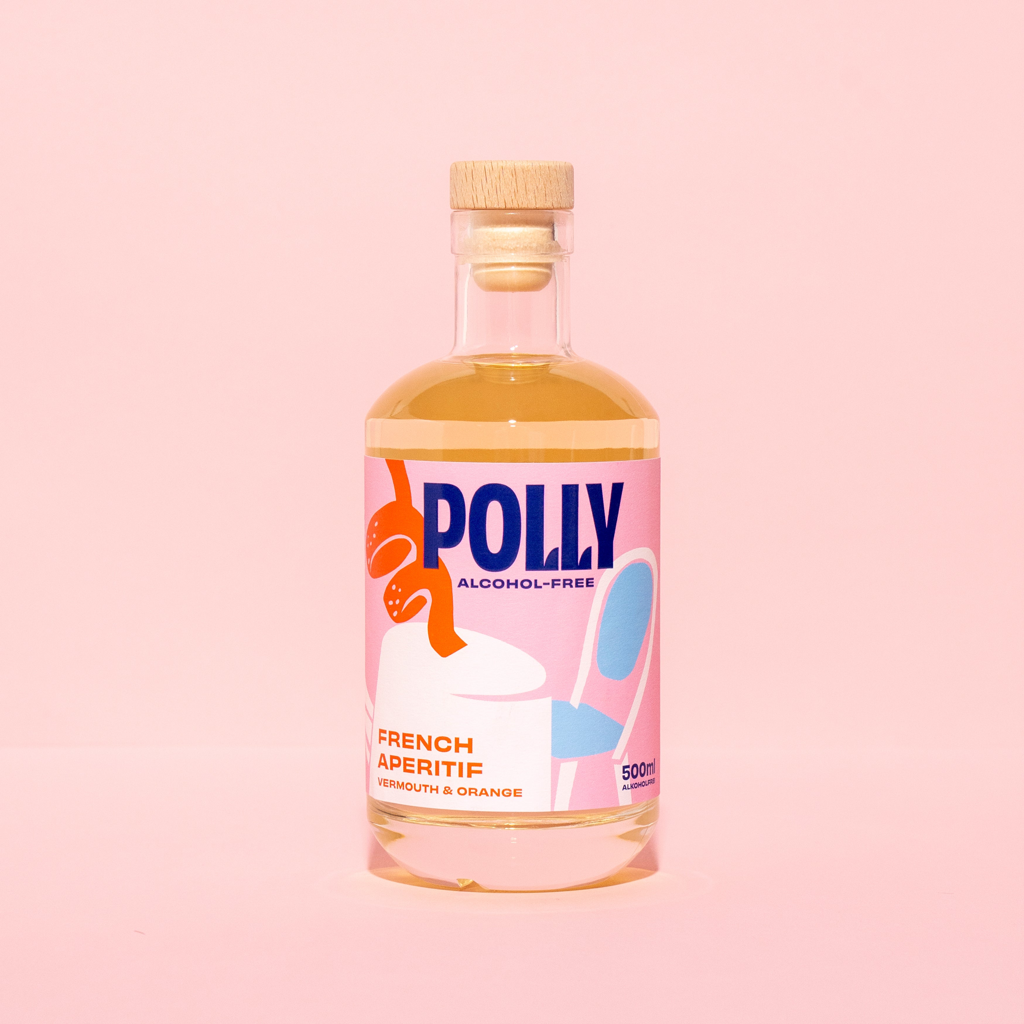 POLLY French Aperitif 500 ml – alcohol-free aperitif