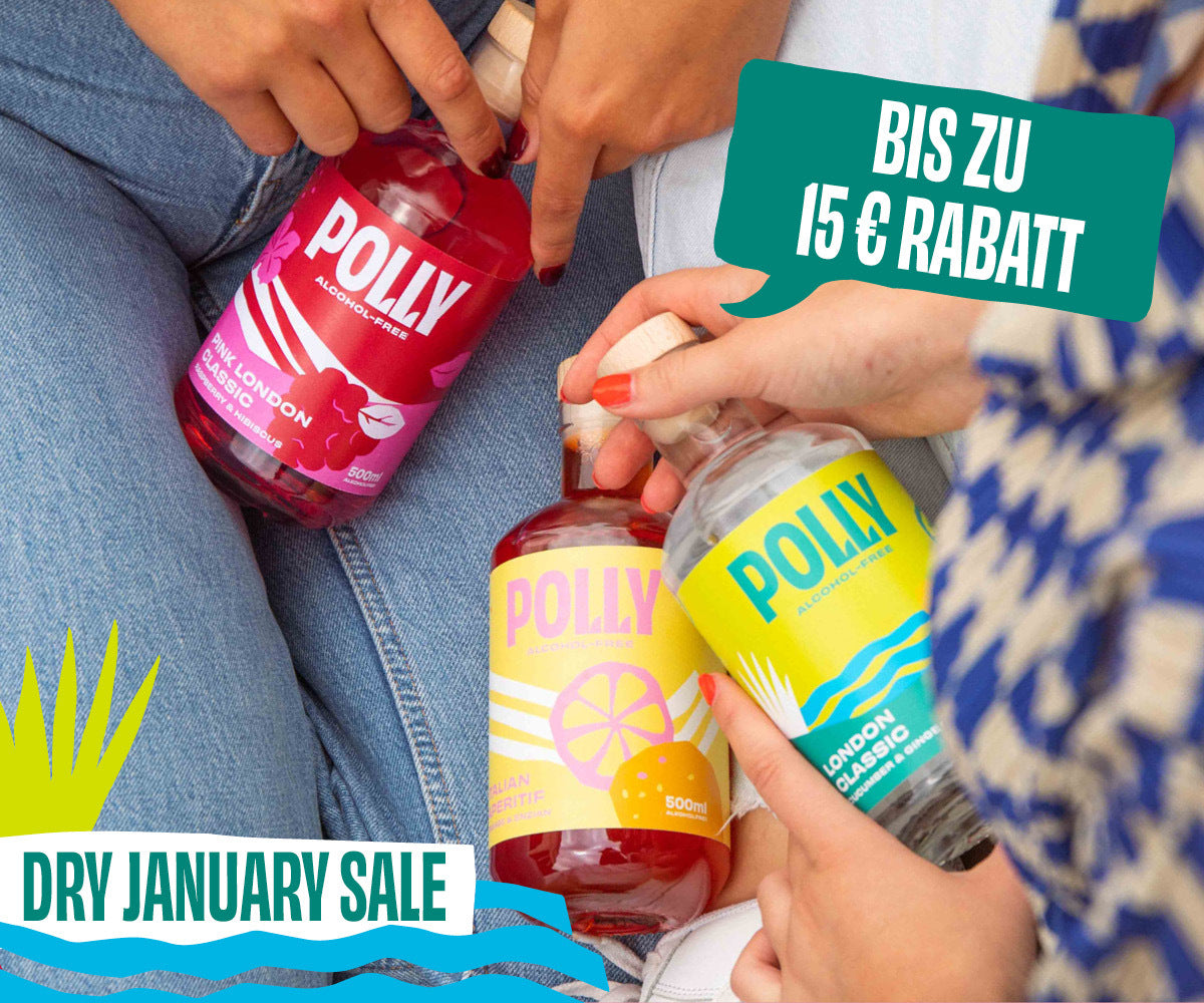 Dry January Sale bei POLLY