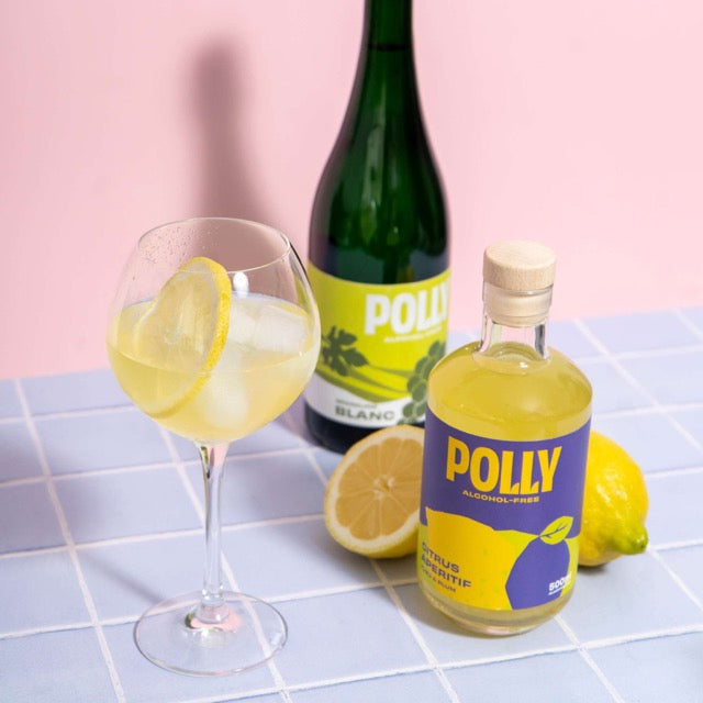 POLLY Citrus Aperitif 500 ml - Alkoholfreie Limoncello Alternative