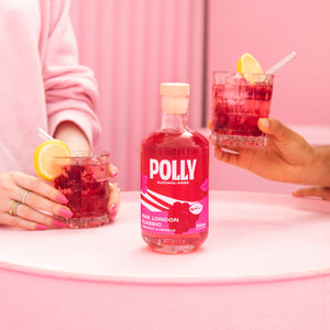 POLLY Pink London Classic 500 ml – alcohol-free pink gin alternative