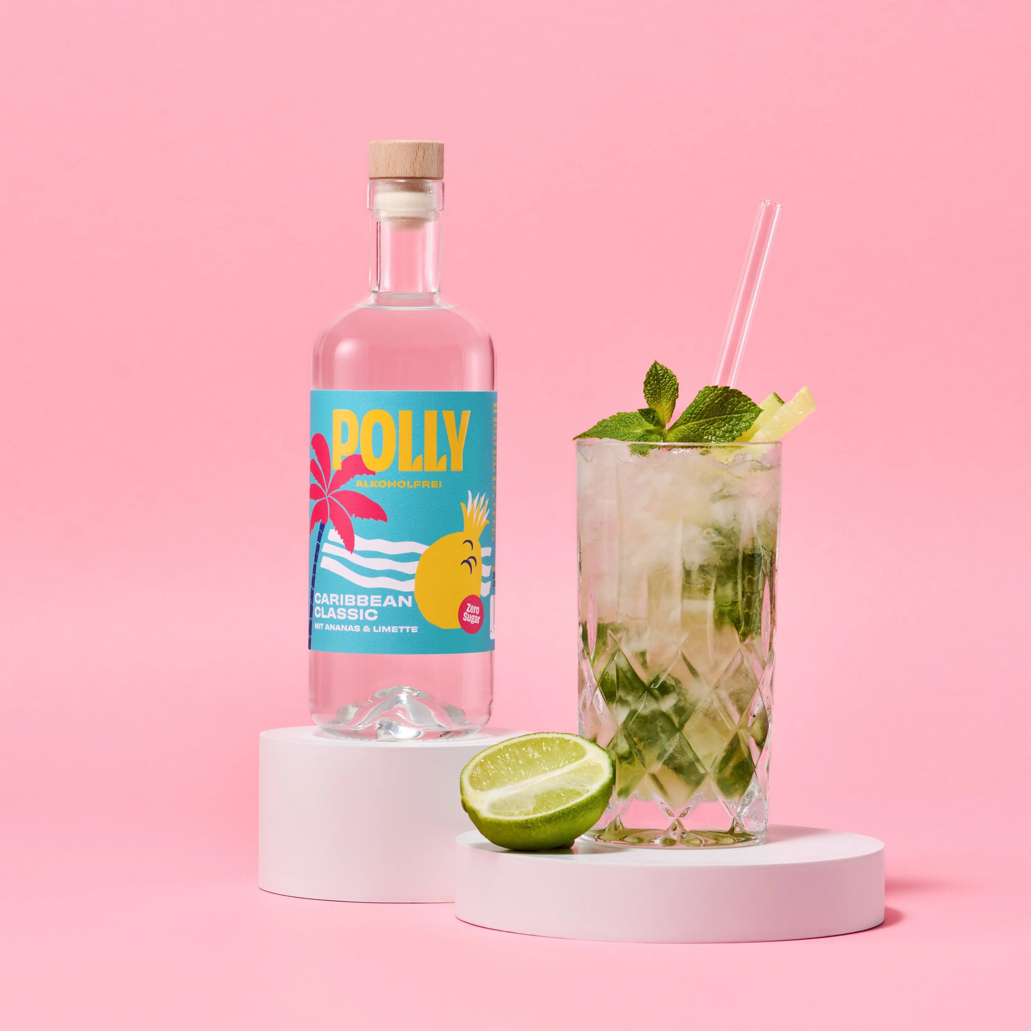 POLLY Caribbean Classic 500 ml - alcohol-free rum alternative