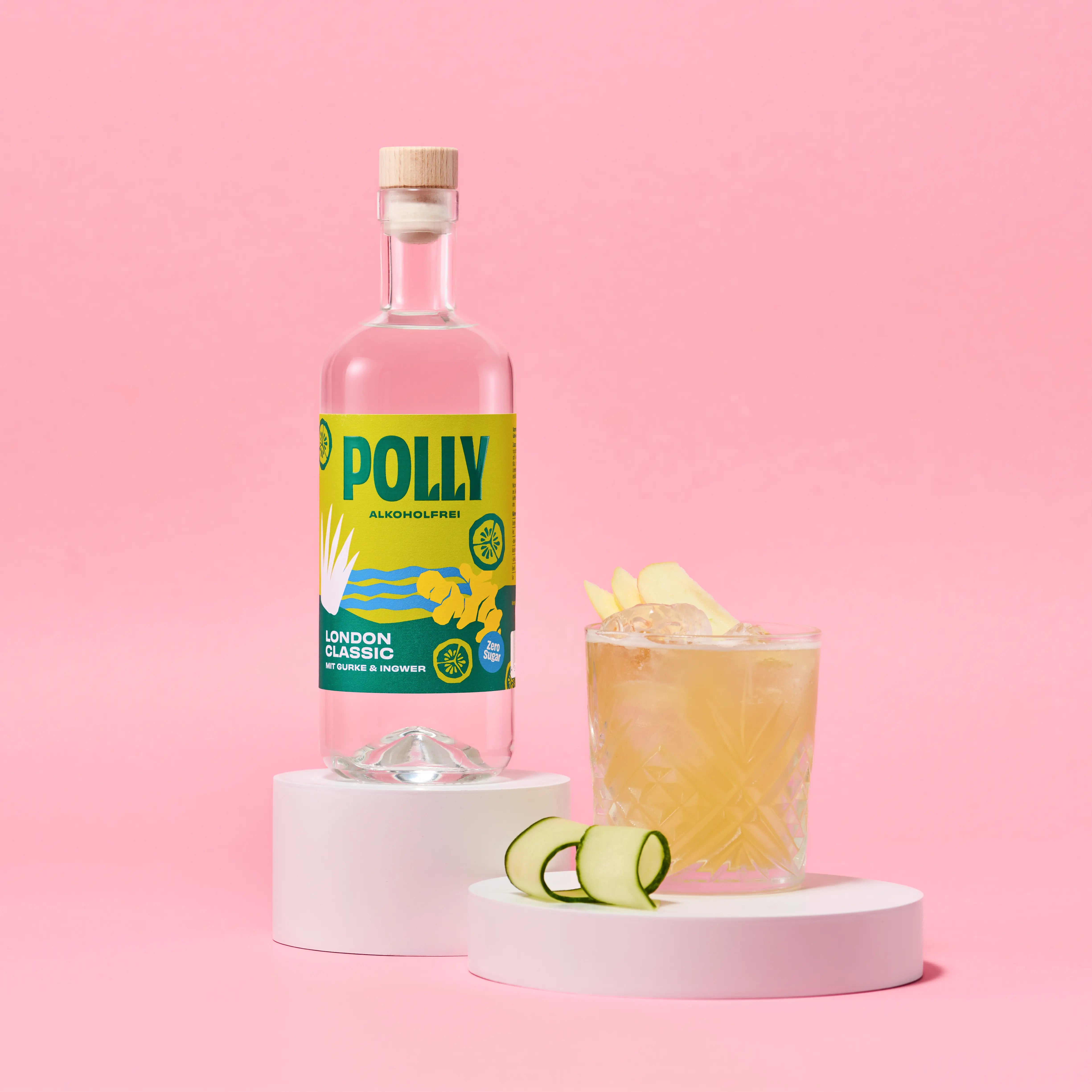 POLLY London Classic 500 ml - Non-Alcoholic Gin Alternative