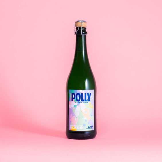 POLLY Sparkling Blanc 750 ml - Alkoholfreie Sekt Alternative